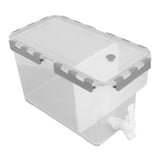 Refrigerator Drink Cold Kettle Large Capacity Multi Function Beverage Storage Kettle With Filter 3.5L Grey