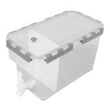 Refrigerator Drink Cold Kettle Large Capacity Multi Function Beverage Storage Kettle With Filter 3.5L Grey