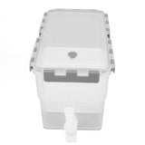 Refrigerator Drink Cold Kettle Large Capacity Multi Function Beverage Storage Kettle With Filter 3.5L Grey