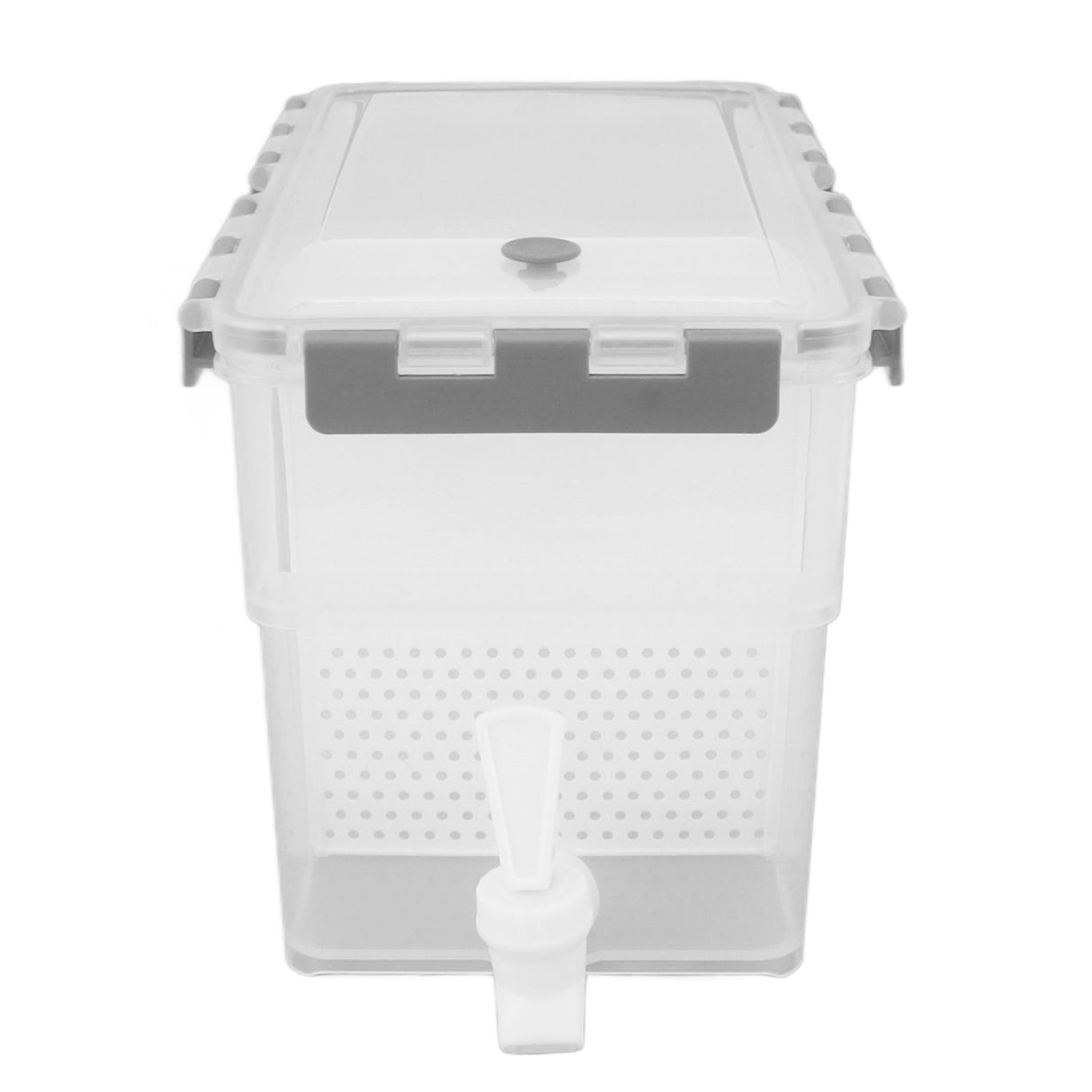 Refrigerator Drink Cold Kettle Large Capacity Multi Function Beverage Storage Kettle With Filter 3.5L Grey