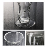 Body Shape Glass Cup Double Layer Beer Whisky Drinking Shot Glass for Party Gathering Bar Man Body Shaped - Extra Image