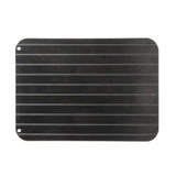 Quick Defrosting Tray Non Stick Coating Rugged Highly Efficient Defrosting Plate for Kitchen Home S:23x16.5x0.3cm/9.1x6.5x0.1in