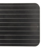 Quick Defrosting Tray Non Stick Coating Rugged Highly Efficient Defrosting Plate for Kitchen Home S:23x16.5x0.3cm/9.1x6.5x0.1in