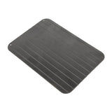Quick Defrosting Tray Non Stick Coating Rugged Highly Efficient Defrosting Plate for Kitchen Home S:23x16.5x0.3cm/9.1x6.5x0.1in