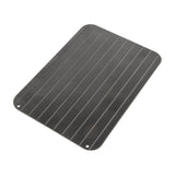 Quick Defrosting Tray Non Stick Coating Rugged Highly Efficient Defrosting Plate for Kitchen Home S:23x16.5x0.3cm/9.1x6.5x0.1in