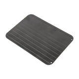 Quick Defrosting Tray Non Stick Coating Rugged Highly Efficient Defrosting Plate for Kitchen Home S:23x16.5x0.3cm/9.1x6.5x0.1in