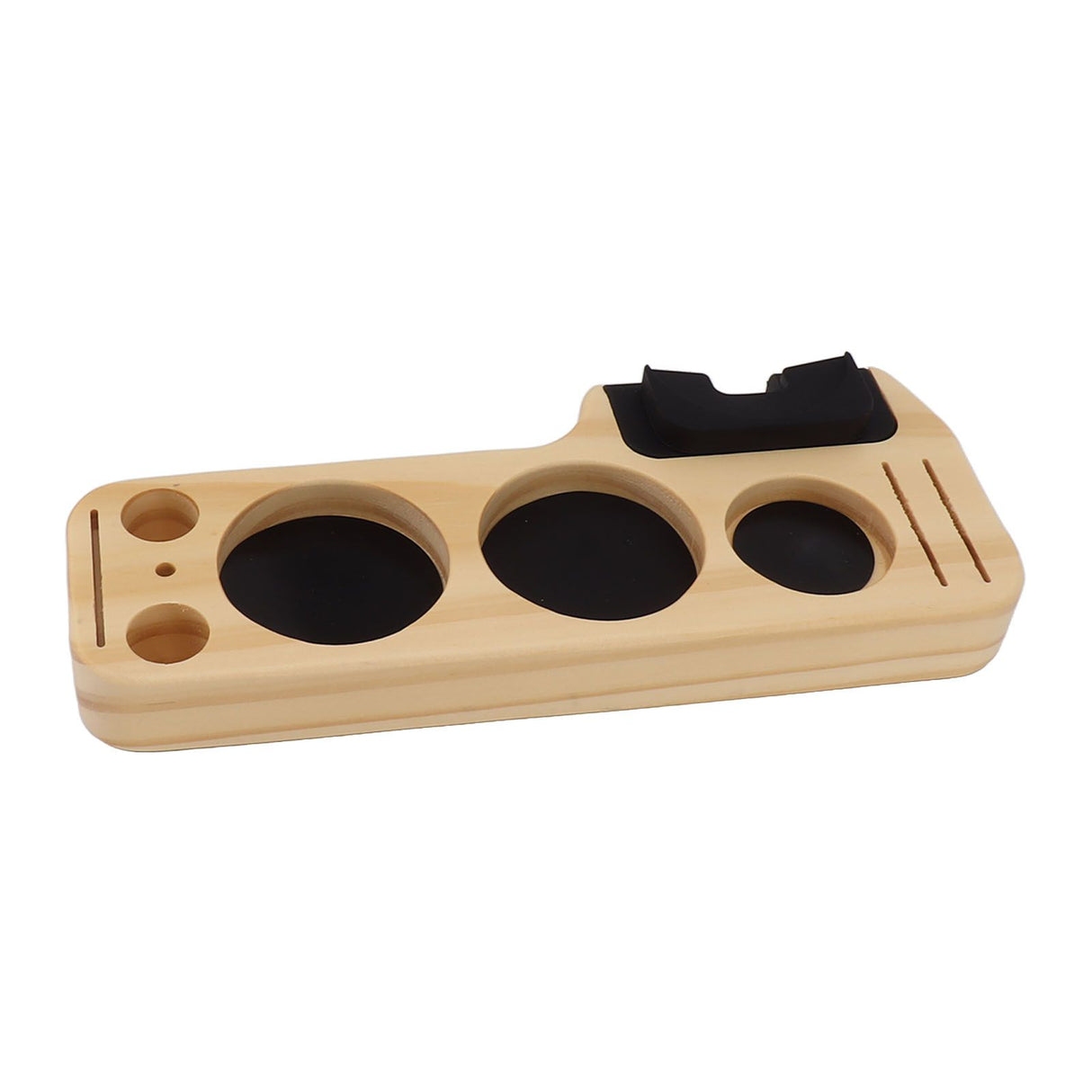 Wooden Coffee Tamper Holder Prevent Slip Stable Multifunctional for Home Cafe Restaurant Hotel Office 51