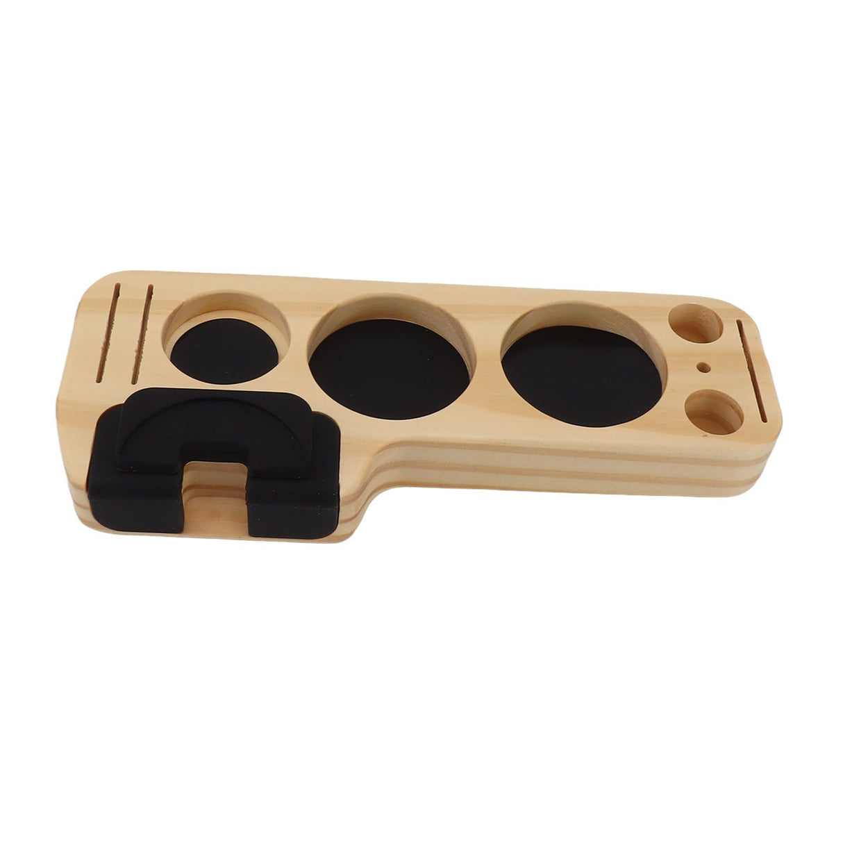 Wooden Coffee Tamper Holder Prevent Slip Stable Multifunctional for Home Cafe Restaurant Hotel Office 51