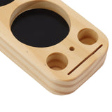 Wooden Coffee Tamper Holder Prevent Slip Stable Multifunctional for Home Cafe Restaurant Hotel Office 51 - Extra Image