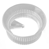 Moka Coffee Distributor Splash Proof Dosing Funnel Coffee Dosing Ring for Single And Dual Valve Moka Pot Transparent For Three 150ml