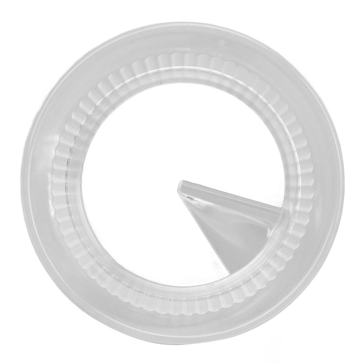 Moka Coffee Distributor Splash Proof Dosing Funnel Coffee Dosing Ring for Single And Dual Valve Moka Pot Transparent For Three 150ml