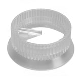 Moka Coffee Distributor Splash Proof Dosing Funnel Coffee Dosing Ring for Single And Dual Valve Moka Pot Transparent For Three 150ml