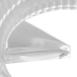 Moka Coffee Distributor Splash Proof Dosing Funnel Coffee Dosing Ring for Single And Dual Valve Moka Pot Transparent For Six 300ml - Extra Image