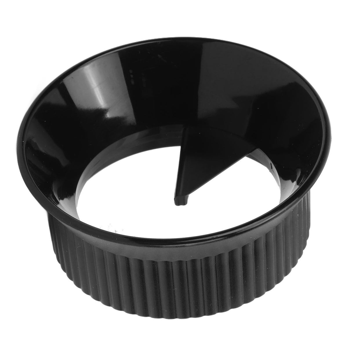 Moka Coffee Distributor Splash Proof Dosing Funnel Coffee Dosing Ring for Single And Dual Valve Moka Pot Black For Six 300ml