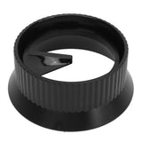 Moka Coffee Distributor Splash Proof Dosing Funnel Coffee Dosing Ring for Single And Dual Valve Moka Pot Black For Six 300ml - Extra Image