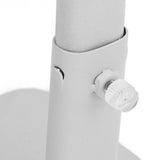 Coffee Weighing Rack Carbon Steel Adjustable Height Waterproof Scale Rod Protection Stand for Coffee Machine White Latte Pattern - Extra Image