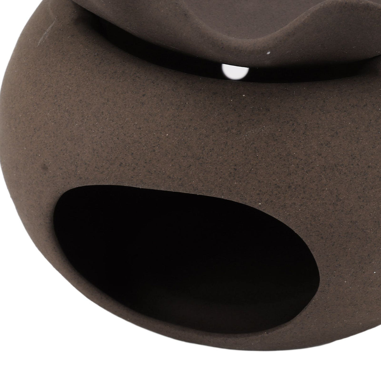 Ceramic Tea Roaster Loose Leaf Tea Warmer Tea Fragrance Roasting Baking Pot with Stainless Steel Spoon