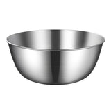 Mixing Bowl Large Capacity Thickened Stainless Steel Baking Cooking Basin for Kitchen 28x12cm/11x4.7in 5500ml