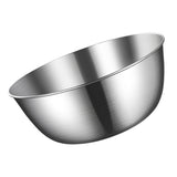 Mixing Bowl Large Capacity Thickened Stainless Steel Baking Cooking Basin for Kitchen 28x12cm/11x4.7in 5500ml