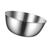 Mixing Bowl Large Capacity Thickened Stainless Steel Baking Cooking Basin for Kitchen 28x12cm/11x4.7in 5500ml