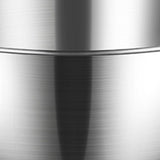 Mixing Bowl Large Capacity Thickened Stainless Steel Baking Cooking Basin for Kitchen 28x12cm/11x4.7in 5500ml