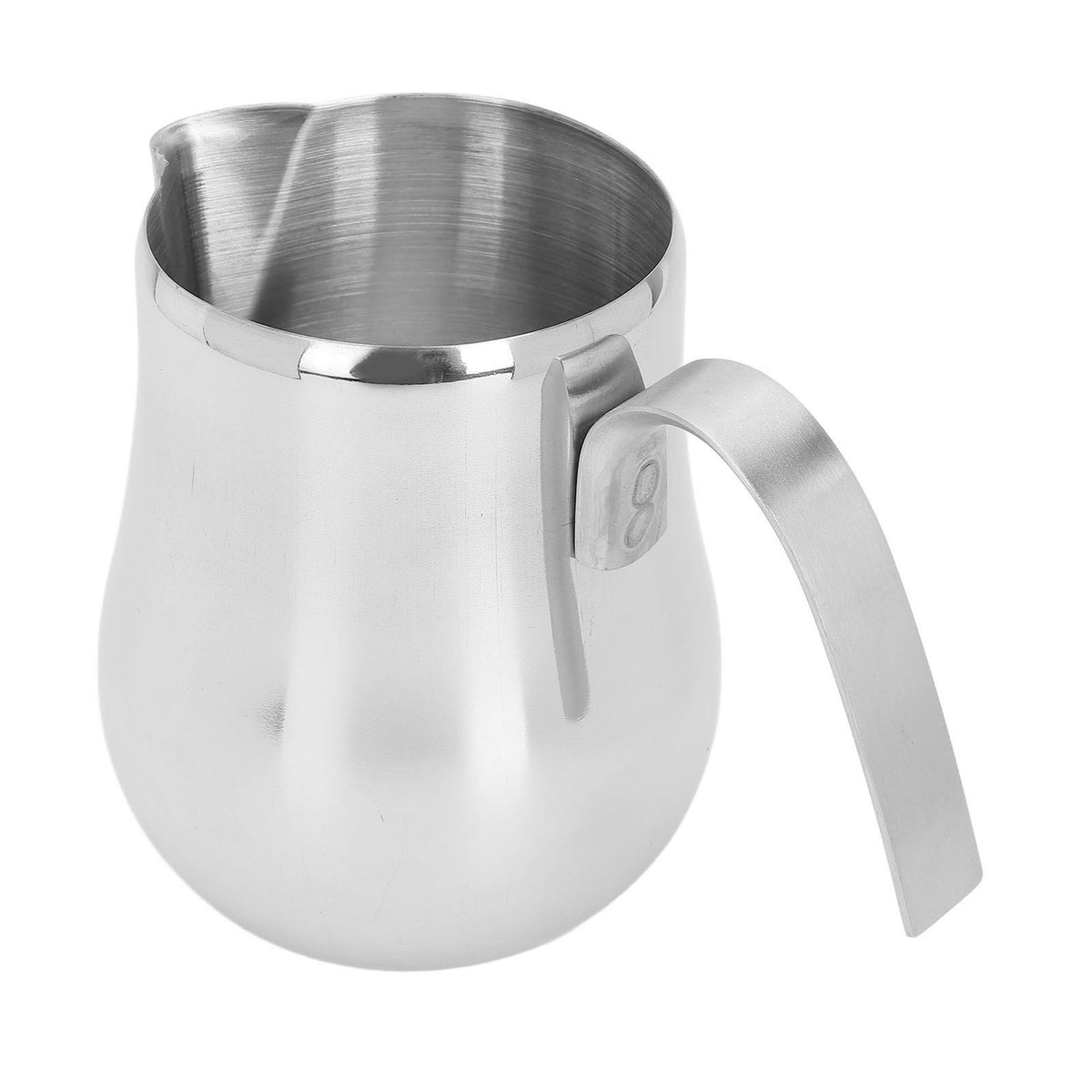 650ml 22oz Stainless Steel Milk Frothing Pitcher Creamer Coffee Steaming Pitcher with Handle