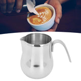 650ml 22oz Stainless Steel Milk Frothing Pitcher Creamer Coffee Steaming Pitcher with Handle