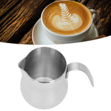 650ml 22oz Stainless Steel Milk Frothing Pitcher Creamer Coffee Steaming Pitcher with Handle