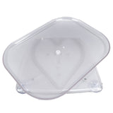 Refrigerator Turntable Organizer Transparent Rectangular Countertop Condiment Storage Rack for Household Kitchen Big Size - Extra Image