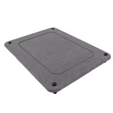 Fast Drying Sink Tray Anti Slip Water Absorption Diatomaceous Earth Sink Caddy Organizer Sponge Holder Stand for Bathroom Kitchen Dining Room Grey