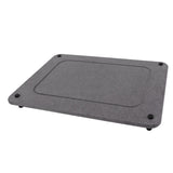 Fast Drying Sink Tray Anti Slip Water Absorption Diatomaceous Earth Sink Caddy Organizer Sponge Holder Stand for Bathroom Kitchen Dining Room Grey
