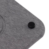 Fast Drying Sink Tray Anti Slip Water Absorption Diatomaceous Earth Sink Caddy Organizer Sponge Holder Stand for Bathroom Kitchen Dining Room Grey - Extra Image
