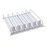 Drink Automatic Pusher Glide ABS White Width Adjustable 12oz 16oz 16.9oz 20oz Refrigerator Soda Can Organizer for Beverage 31cm/12.2in