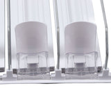 Drink Automatic Pusher Glide ABS White Width Adjustable 12oz 16oz 16.9oz 20oz Refrigerator Soda Can Organizer for Beverage 31cm/12.2in