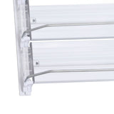 Drink Automatic Pusher Glide ABS White Width Adjustable 12oz 16oz 16.9oz 20oz Refrigerator Soda Can Organizer for Beverage 38cm/14.96in - Extra Image