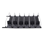 Automatic Drink Pusher Glide Width Adjustable Simple Operation Labor Space Saving Black Self Pushing Can Organizer for Fridge 31cm / 12.2in