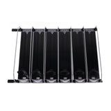 Automatic Drink Pusher Glide Width Adjustable Simple Operation Labor Space Saving Black Self Pushing Can Organizer for Fridge 38cm / 15in - Low Angle