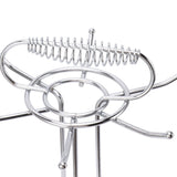 Cooking Utensils Holder Stainless Steel Multifunctional Kitchen Countertop Cooking Utensil Hanging Organizer Rack for Spoon Spatula Soup Ladle Type 2