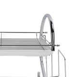 Dish Rack 2 Tier Bowl Dish Drainer Neat Organization Rust Prevention Kitchen Drying Rack Cutting Board Style - Extra Image