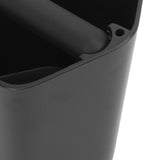 Coffee Knock Box Large Capacity Coffee Grounds Knock Box with Knock Bar and Nonslip Base Black - Extra Image
