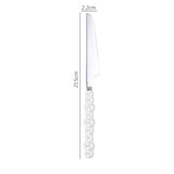 Flatware Cutlery Set Spoons Forks Knifes Utensils Tableware Sets with Ceramic Pearl Handles for Home Restaurant Hotel - Extra Image