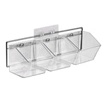 Wall Mounted Storage Container 3 Layer Wall Hanging Kitchen Storage Box for Garlic Ginger Onion Horizontal Hanging