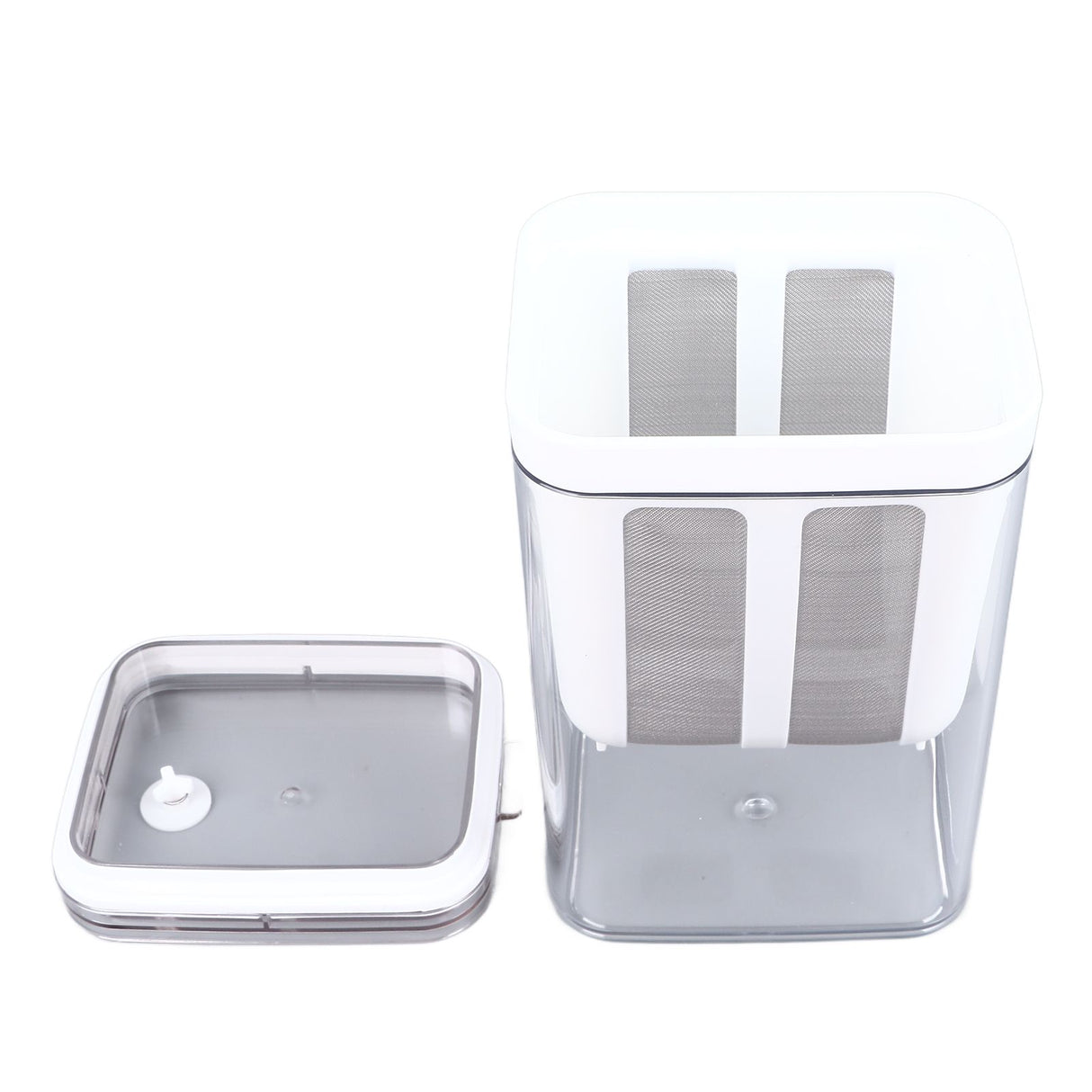 Greek Yogurt Filter Strainer AS PET Stainless Steel Large Capacity Whey Separation Tool Cheese Moisture Seperator for Home