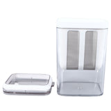 Greek Yogurt Filter Strainer AS PET Stainless Steel Large Capacity Whey Separation Tool Cheese Moisture Seperator for Home