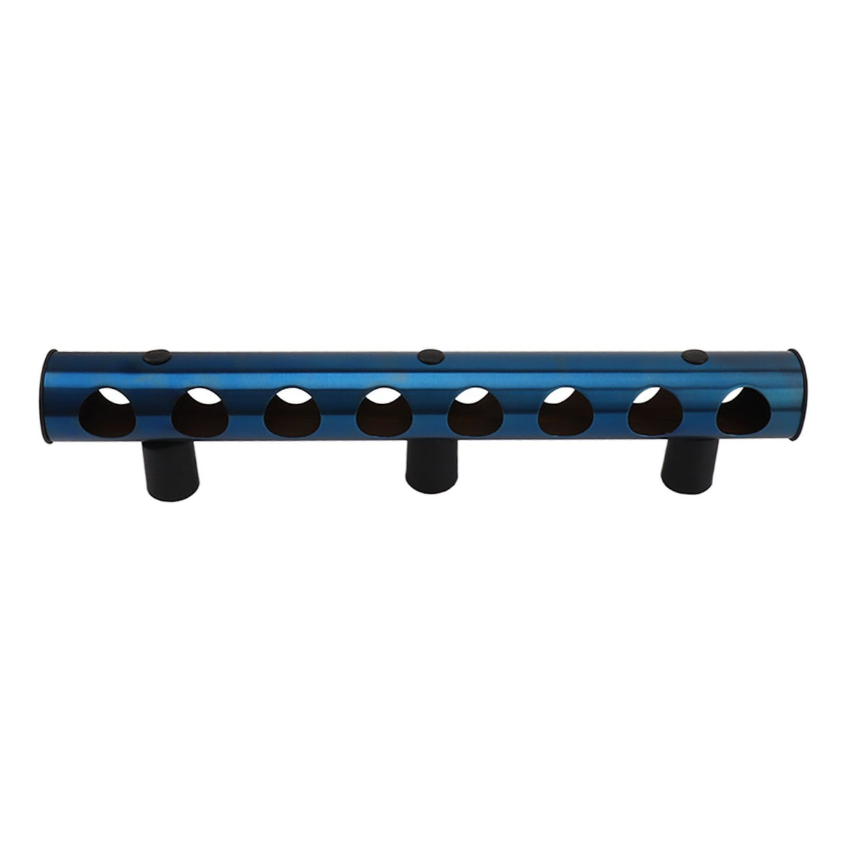 8 Holes Stainless Steel Wall Mounted Wine Rack Wall Bar Wine Bottle Rack Red Wine Storage Rack Blue