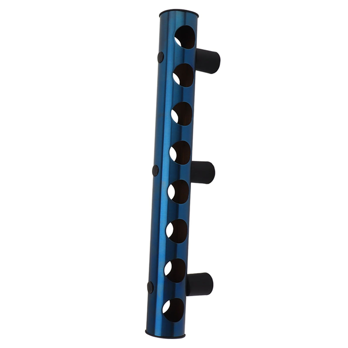 8 Holes Stainless Steel Wall Mounted Wine Rack Wall Bar Wine Bottle Rack Red Wine Storage Rack Blue