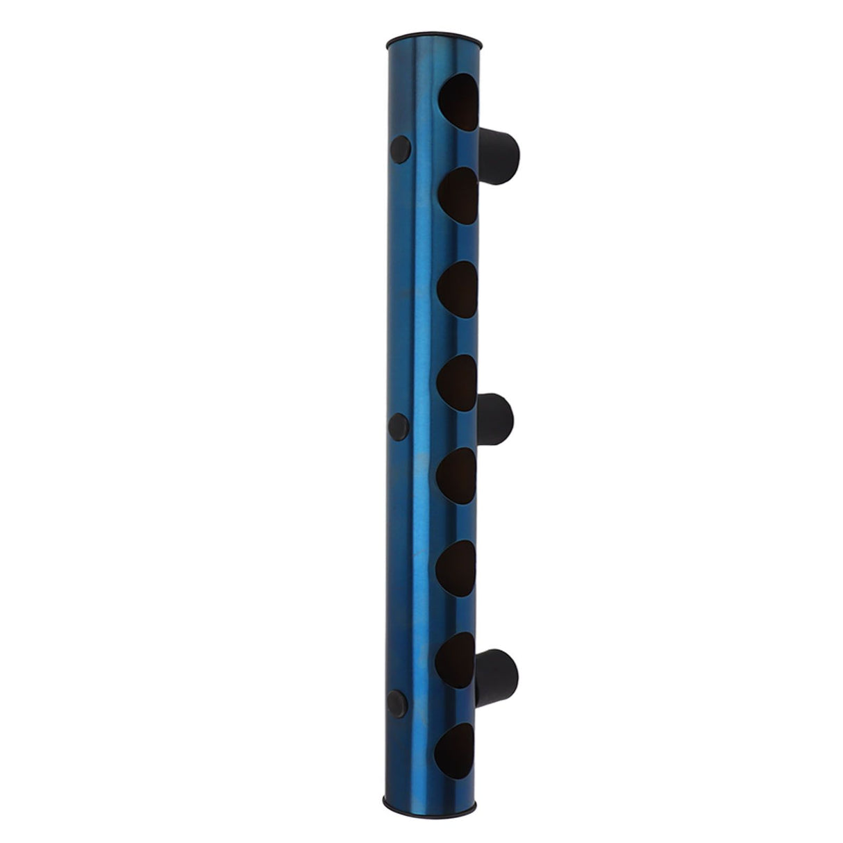 8 Holes Stainless Steel Wall Mounted Wine Rack Wall Bar Wine Bottle Rack Red Wine Storage Rack Blue