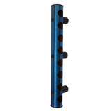 8 Holes Stainless Steel Wall Mounted Wine Rack Wall Bar Wine Bottle Rack Red Wine Storage Rack Blue