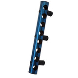 8 Holes Stainless Steel Wall Mounted Wine Rack Wall Bar Wine Bottle Rack Red Wine Storage Rack Blue - Extra Image