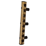 8 Holes Stainless Steel Wall Mounted Wine Rack Wall Bar Wine Bottle Rack Red Wine Storage Rack Gold - Extra Image